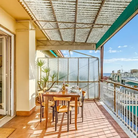Penthouse Vista Mare E Monti Centro - Happy 아파트 산레모