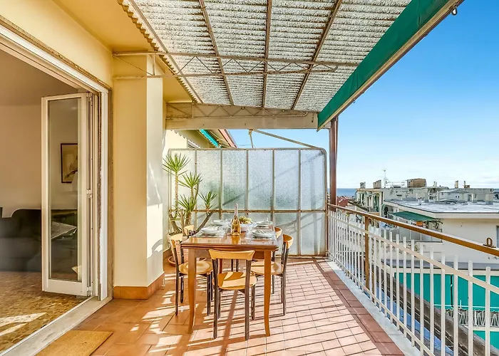 Penthouse Vista Mare E Monti Centro Sr - Happy San Remo