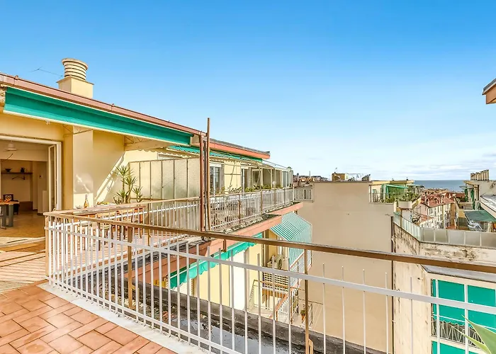 Penthouse Vista Mare E Monti Centro Sr - Happy Appartement